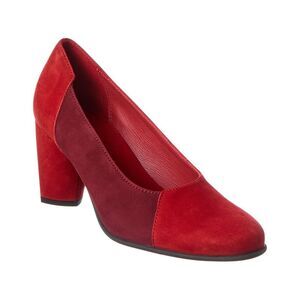Arche Kelize Suede Pump, Red